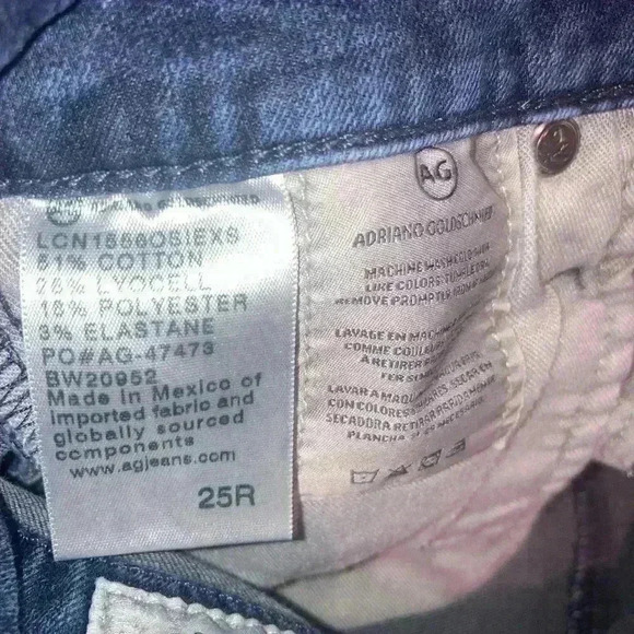 AG Adriano Goldschmeid High Rise Stevie Ankle Jeans - Picture 11 of 13